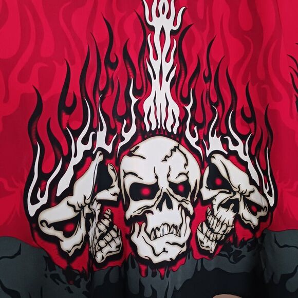 Men's Shirt Size 3X Bikercore Y2K HB Sport Harbor Bay - Picture 4 of 10